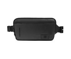 Piquadro Russel Fanny pack Leather 28 cm black