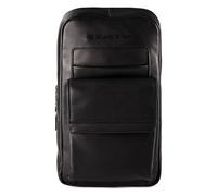 Piquadro Shoulder bag Leather 20 cm black