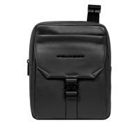 Piquadro Than Shoulder bag RFID protection Leather 22 cm black