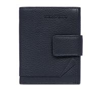 Piquadro Than Wallet RFID protection Leather 10 cm black