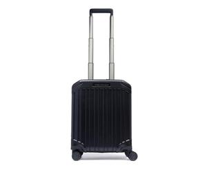 Piquadro - Trolley Cabin - Materiale Technichal Resistente - Unisex - Colour Matt Black
