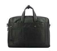 PIQUADRO Unisex Adults’ OUTCA3147VI/N Two-Handle Briefcase with PC iPadiPadAir Holder, Nero