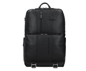 Piquadro Urban Air Business backpack Leather 44 cm Laptop compartment black