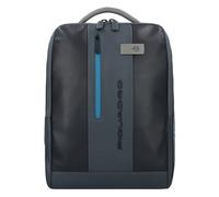 Piquadro Urban backpack leather 41 cm laptop compartment gray