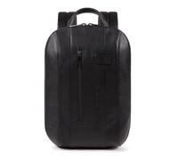 Piquadro Urban Daypack Genuine Leather 39 cm Laptop compartment black