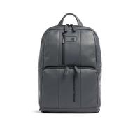 Piquadro Urban Daypack RFID protection Leather 40 cm Laptop compartment gray