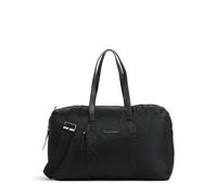 Piquadro W92T Weekend bag, black, 24L, 46 x 30 x 18cm