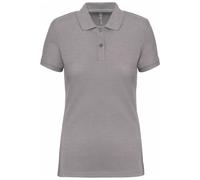 Pique Anti-Bacterial Polo Shirt Kariban Grey 18