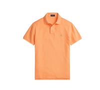 Piqué Cotton Polo - male - Ralph Lauren - Polo Shirts - Orange - M - Tops M