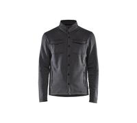 Piqué fleece Blaklader Noir XS