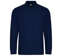 Piqué Long-Sleeved Polo Shirt PRO RTX Navy L