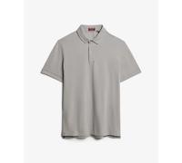 Superdry City Pique Short Sleeve Polo 2XL Grey