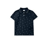 Piqué Polo with Embroidered Logo Child s.Oliver Bleu 4/5 years