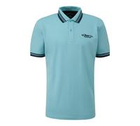 Pique Polo with Logo Detail s.Oliver Turquoise M