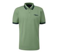 Pique Polo with Logo Detail s.Oliver Vert S