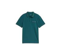 Piqué Polo with Print Tom Tailor Vert S