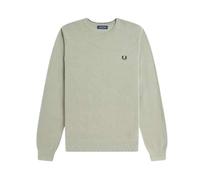 Piqué Stitch Jumper - male - Fred Perry - Round-neck Knitwear - Green - XL - Knitwear XL