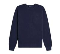 Piqué Stitch Jumper - male - Fred Perry - Sweatshirts - Blue - S - Sweatshirts & Hoodies S