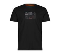 Piqué T-shirt with Print CMP Noir XL