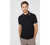 Pique Tipped Polo Shirt Maine Black S