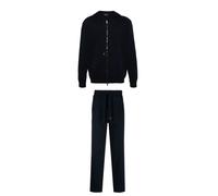 piqué zip-up hoodie and trousers - male - Brioni - Training - Blue - L - Sport L