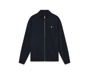 Piqué zip-up sweatshirt Lyle & Scott Bleu S