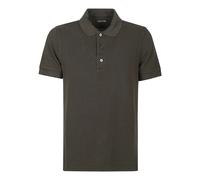 Piquet Polo, male, Tom Ford, Polo Shirts, Green, L, Tops L