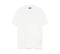 Piquet Polo, male, Tom Ford, Polo Shirts, White, M, Tops M