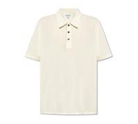 Piquet Polo Shirt, male, Bottega Veneta, Polo Shirts, Beige, S, Tops S