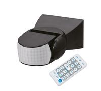 Maclean MCE241 B PIR motion sensor, motion detector, infrared, with remote control, max. 1200w (incandescent), max. 300W (LED)