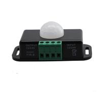 PIR Motion Sensor DC 12V 24V 8A Infrared Detection for LED Light Automatic Switch for LED Strips Bulbs and Various Light Loads