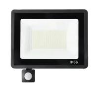 PIR Motion Sensor LED Flood Lights Outdoor Bright Security Lamp IP66 Waterproof Daylight White for Garage Yard Garden Lighting for Fields and Court(with Sensor,20w)