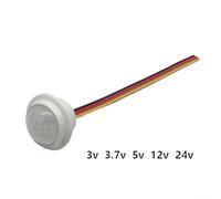 PIR Motion Sensor Switch with Delay Function, Embedded Human Body Infrared Detector for Home Security and Energy-Saving for, Compatible with DC 3.7V/5V/12V/24V