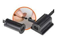 Pir Motion Sensor Switch with Touch Hand Sweep Proximity Modes - 12v-24v Dc 100w Load 3-5m Detection Range 180° Sensing Angle Ip20 Rated - for Cabinet Wardrobe Drawer Control(Hand-Waving Switch)