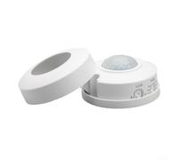 PIR Sensor Indoor, Ceiling Mounted, Infrared Motion Sensor, LED Suitable, Range 3.5m / 360°, White