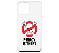 PIRACY IS THEFT - 80s 90s retro computer video game hacker Case for iPhone 12 Pro Max