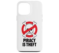 PIRACY IS THEFT - 80s 90s retro computer video game hacker Case for iPhone 13 Pro Max