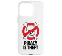 PIRACY IS THEFT - 80s 90s retro computer video game hacker Case for iPhone 15 Pro Max