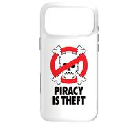 PIRACY IS THEFT - 80s 90s retro computer video game hacker Case for iPhone 17 Pro Max
