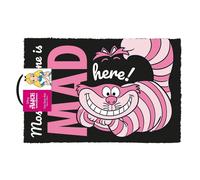 Pyramid International Doormat Alice in Wonderland We're All Mad Here Pink/Black One size