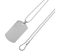 Piran Stainless Steel Dog Tag - Satin