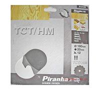 Piranha by Black & Decker TCT Circular Saw Blade 180mm, 20mm Bore 12 Tooth X13160
