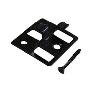 Piranha Slim Metal Clip with Black Screw - Pack of 100