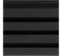 Piranha Composite Solutions Piranha Traditional Cladding End Fascia Trim - Black Carbon