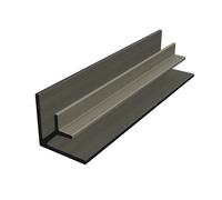 Piranha Composite Solutions Piranha Traditional Cladding Inside Corner Fascia Trim - Antique Grey