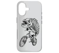 Piranha Cycling Bicycle Cyclist Biker Biking Funny Bike Case for iPhone 17
