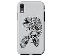 Piranha Cycling Bicycle Cyclist Biker Biking Funny Bike Case for iPhone XR