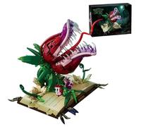 Piranha Flower Building Blocks,1208 Pieces Cannibal Flower Model Building Kit,DIY Creative Collectible Model Toy,home decor for Adults TV Movie Fans