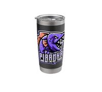 Piranha Look But Don't Touch Piranha Stainless Steel Insulated Tumbler