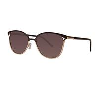 Piranha Tilda Women's Sunglasses with Rose Gold Frame and Smoky Purple Lens